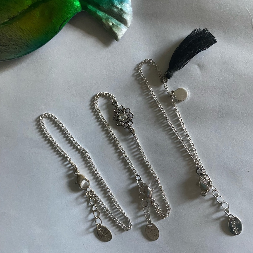 Brand New Silver Fashion Bracelet Set of 3